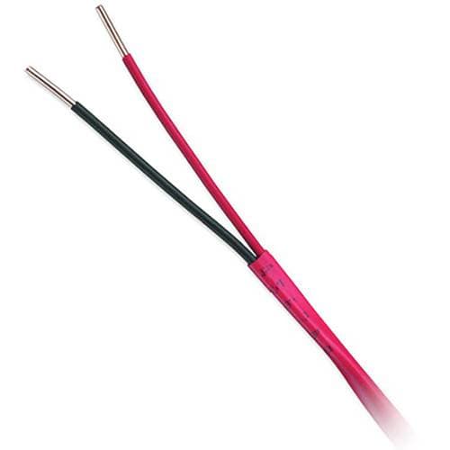 Honeywell Genesis Series 16 AWG Unshielded Fire Alarm Cable with 2 Unpaired Conductors (Red, 1000' Reel)