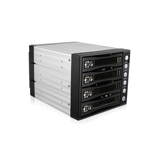iStarUSA BPU-340SATA 3 x 5.25" to 4 x 3.5" Bay SAS/SATA 6.0 Gb/s Hot-Swap Cage (Lockable)