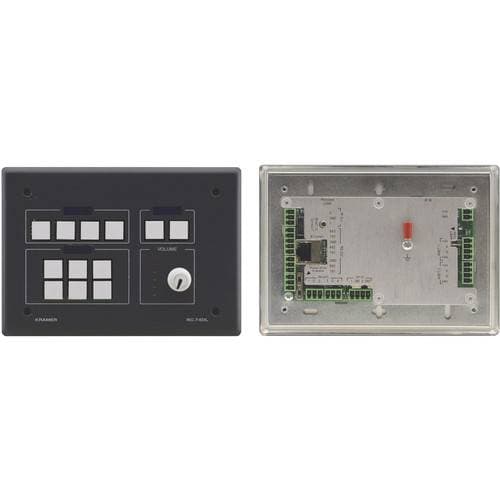 Kramer 12-Button Master Room Controller with Digital Volume Knob (White)