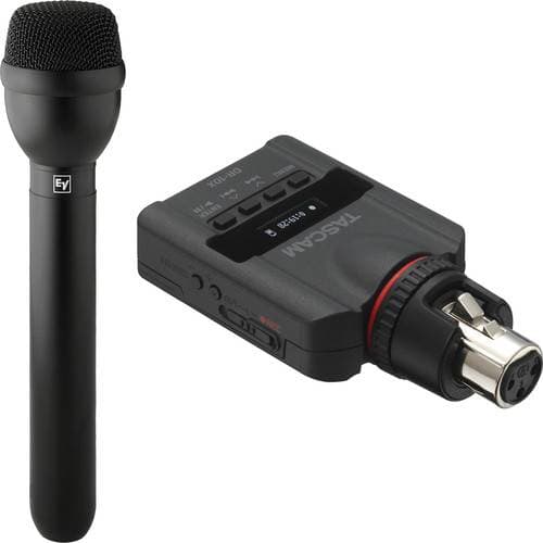 Senal ENG-18RL Long Handheld Broadcast Omnidirectional Dynamic Microphone with Mic Flag Kit