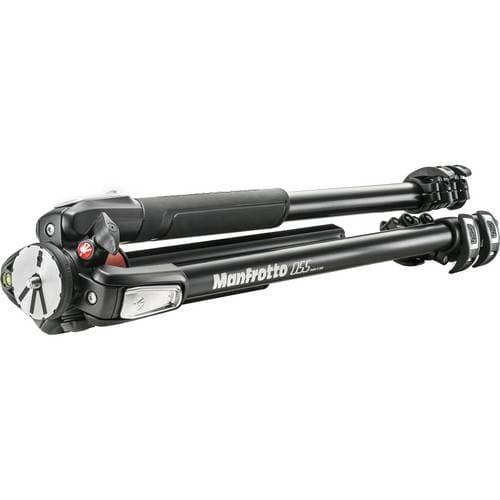Manfrotto MT055XPRO3 Aluminum Tripod with 410 Junior Geared Head Kit