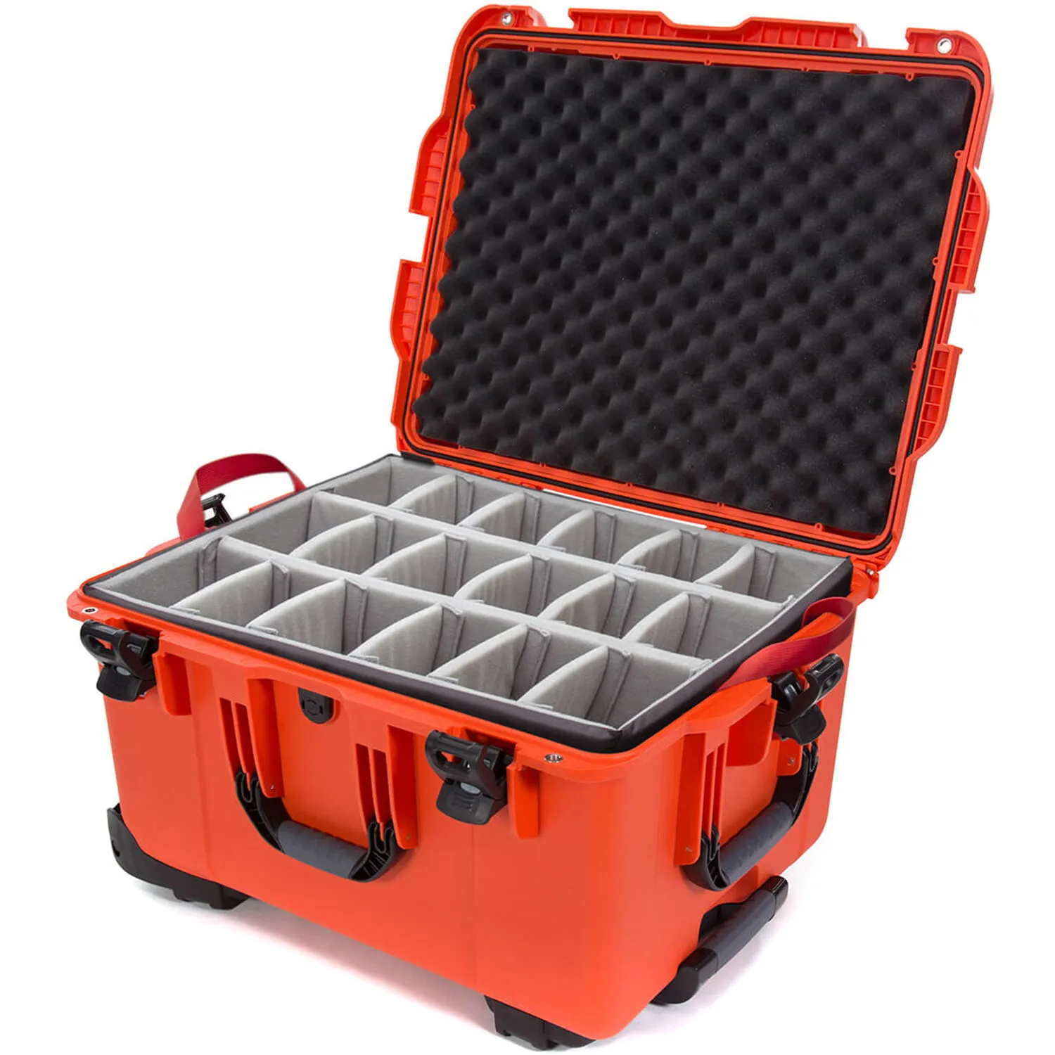 Nanuk 960 Wheeled Hard Case with Padded Dividers (Orange, 79L)