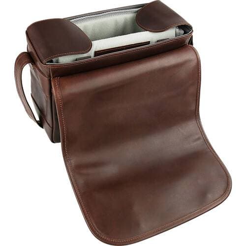 Oberwerth Freiburg Small Camera Bag (Dark Brown)