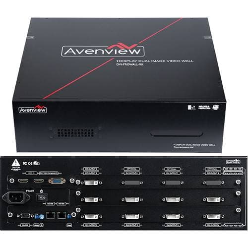 Avenview DVI-PROWALL-9X 9-Display Videowall Processor