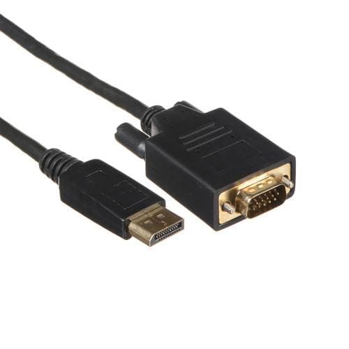 Tera Grand DisplayPort to VGA Cable (10', Black)