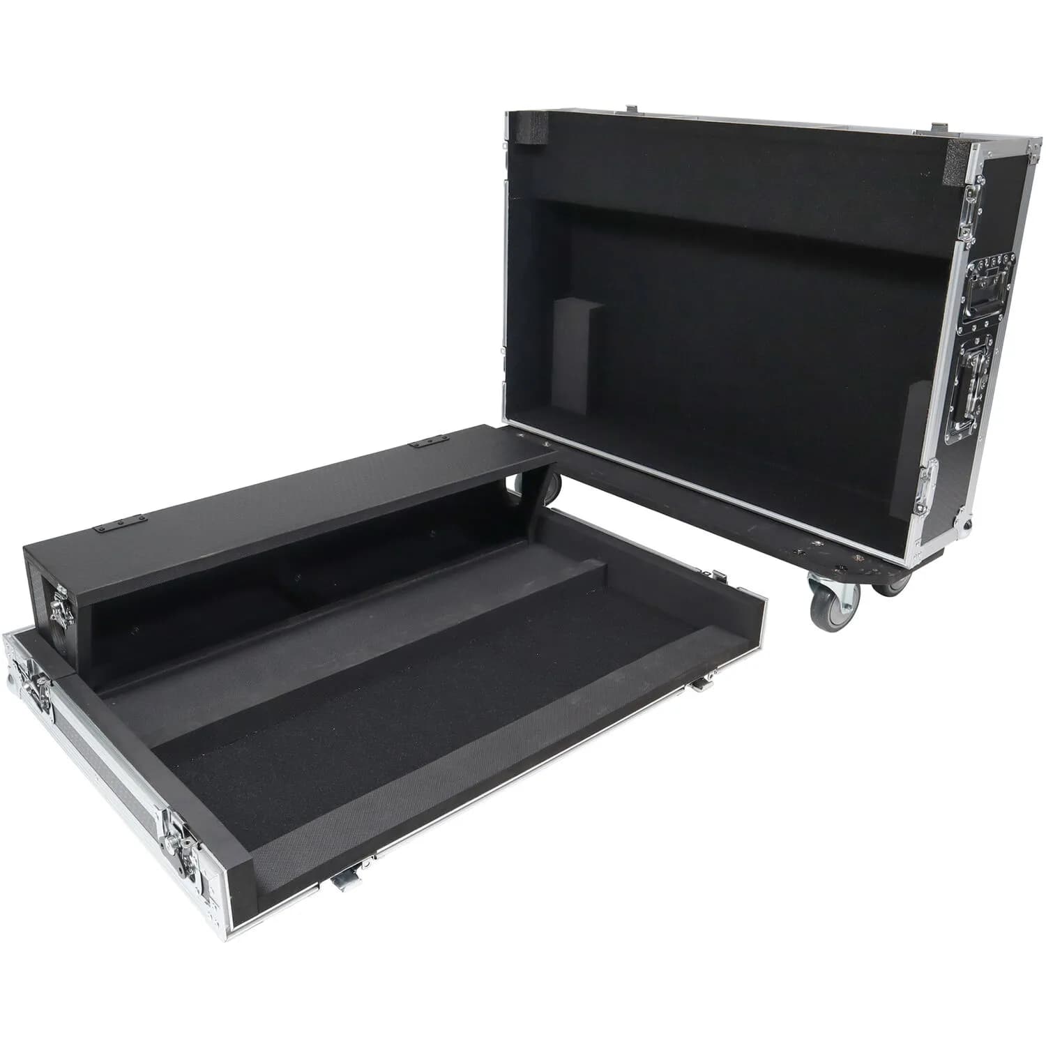 ProX Flight Case with Doghouse and Wheels for Allen & Heath QU-32 Digital Mixer