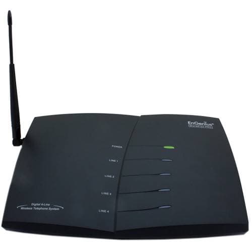 EnGenius DuraFon PRO Long-Range Multi-Line Expandable Cordless Phone System (Base Unit Only)
