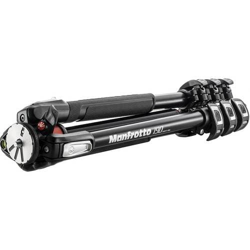 Manfrotto MT190XPRO4 Aluminum Tripod with XPRO Geared 3-Way Pan/Tilt Head Kit