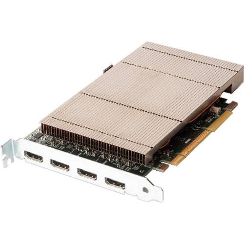 DATAPATH Professional Audio &amp; Video 4-Channel Capture Card with 2 HDMI Splitter Cables