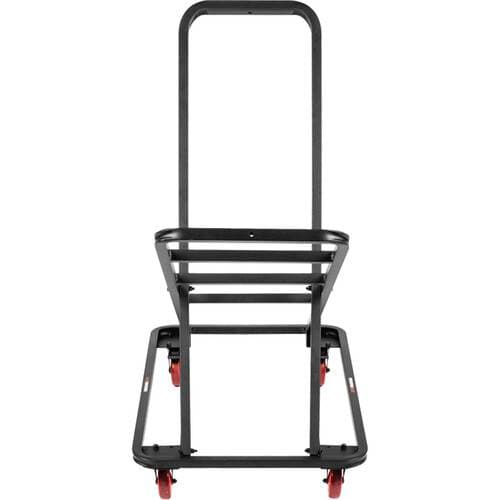 Magliner HMA15AUAC Straight-Back Hand Truck with 10" Microcellular Foam Wheels and Vertical Loop Handle