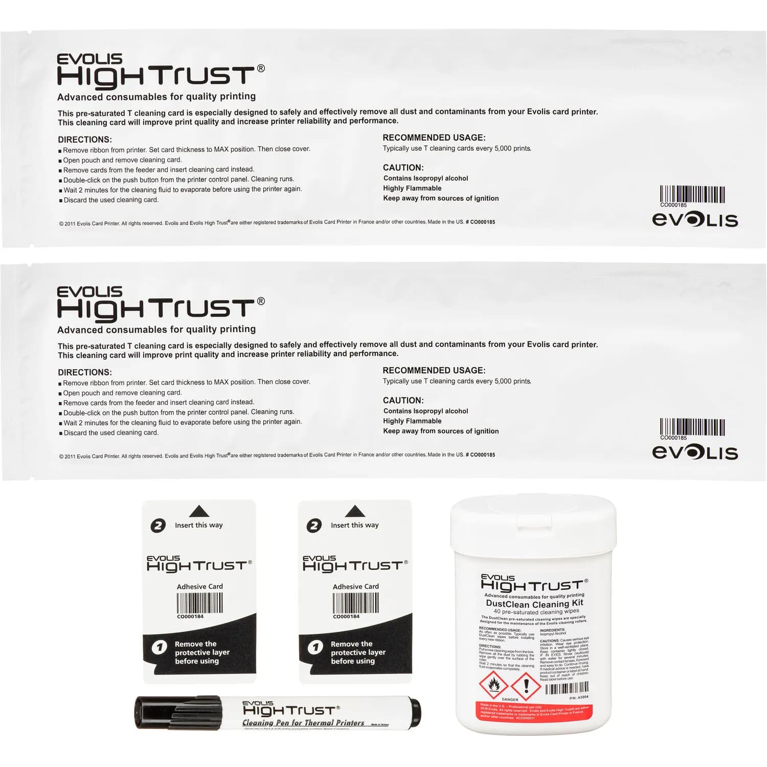Evolis Advanced Cleaning Kit