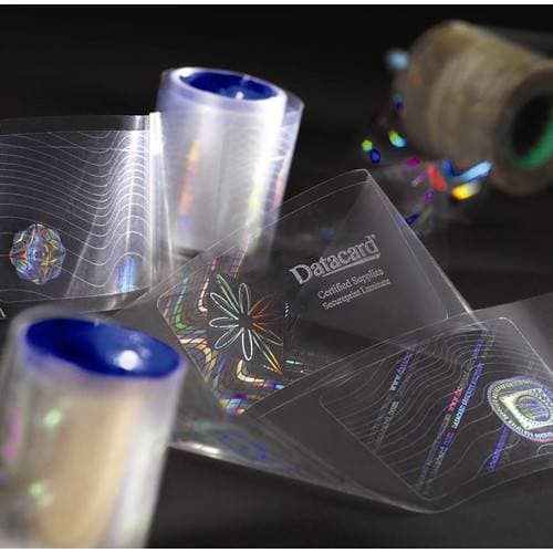 Entrust 1.0ml Clear DuraGard Ribbon Laminator with Smart Card Cut-Out (600 Prints)