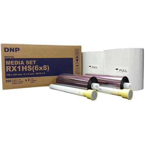 DNP 6 x 8" Media Set for DS-RX1HS &amp; RX1 Printers (2 Rolls)