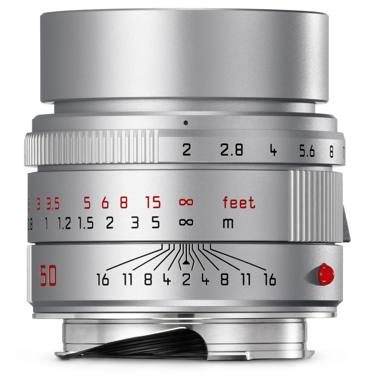 Leica APO-Summicron-M 50mm f/2 ASPH. Lens (Leica M, Silver)