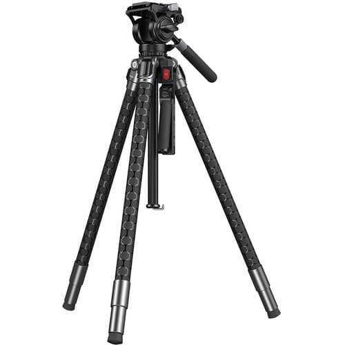 Miller 3043 ArrowX 3 Sprinter II Two-Stage Carbon Fiber Tripod System
