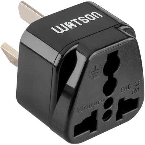 Watson 3-Prong USA to 3-Prong Australia/Argentina (Type I) Power Adapter Plug