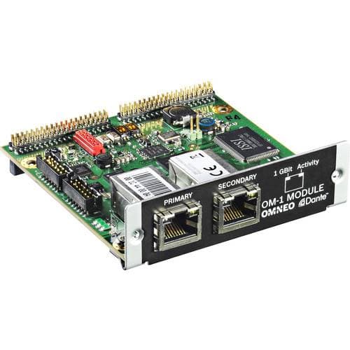 Electro-Voice OM-1 OMNEO/DANTE Module for N8000 NetMax System Controller