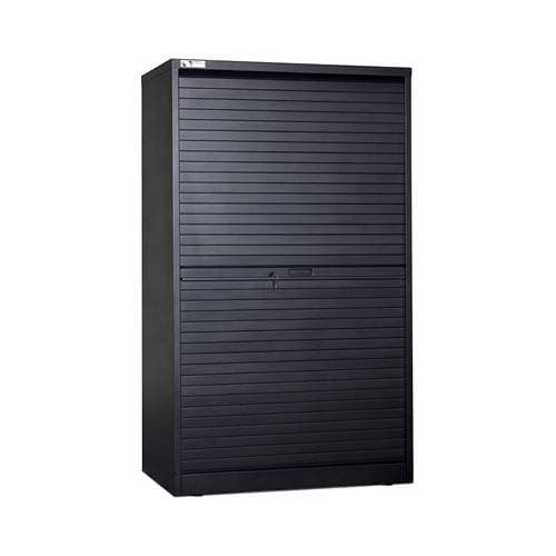 Turtle Steel Multi-Media Cabinet with 8 Shelves for 744 LTO-Size Tapes (54" High, Black)