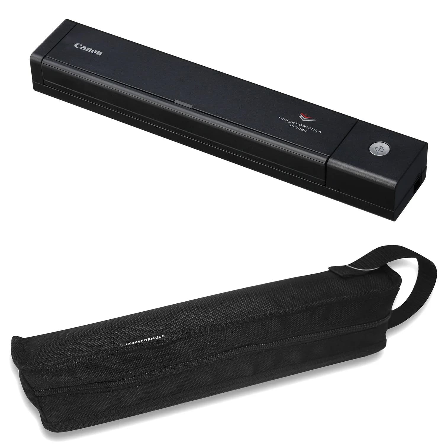 Canon imageFORMULA P-208II Scan-tini Personal Document Scanner with Carrying Case Kit