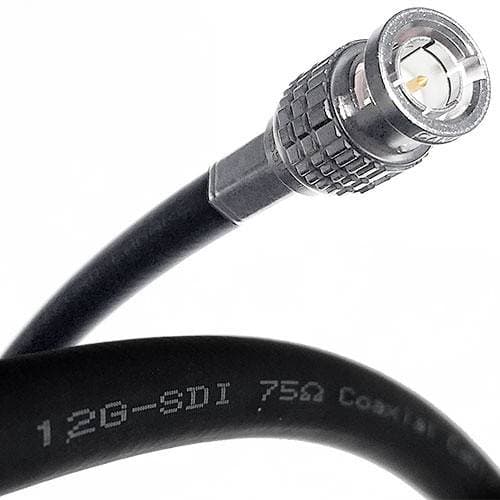 Canare 12G-SDI UHD 4K Single-Channel BNC Cable (150')