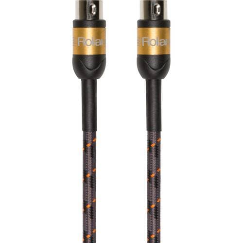 Roland Gold Series MIDI to MIDI Cable (3')