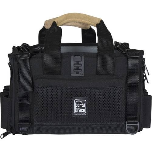 PortaBrace Silent Audio Organizer Bag with Harness, Apron, Cover, Lid, and Strap