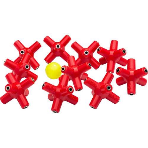 Hosa Technology Knucklebones 3.5mm 1-to-5 Signal Splitter (Pack of 10)