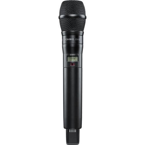 Shure ADX2FD/K9HSB Digital Handheld Wireless Microphone Transmitter with KSM9HS Capsule (G57: 470 to 616 MHz, Black)