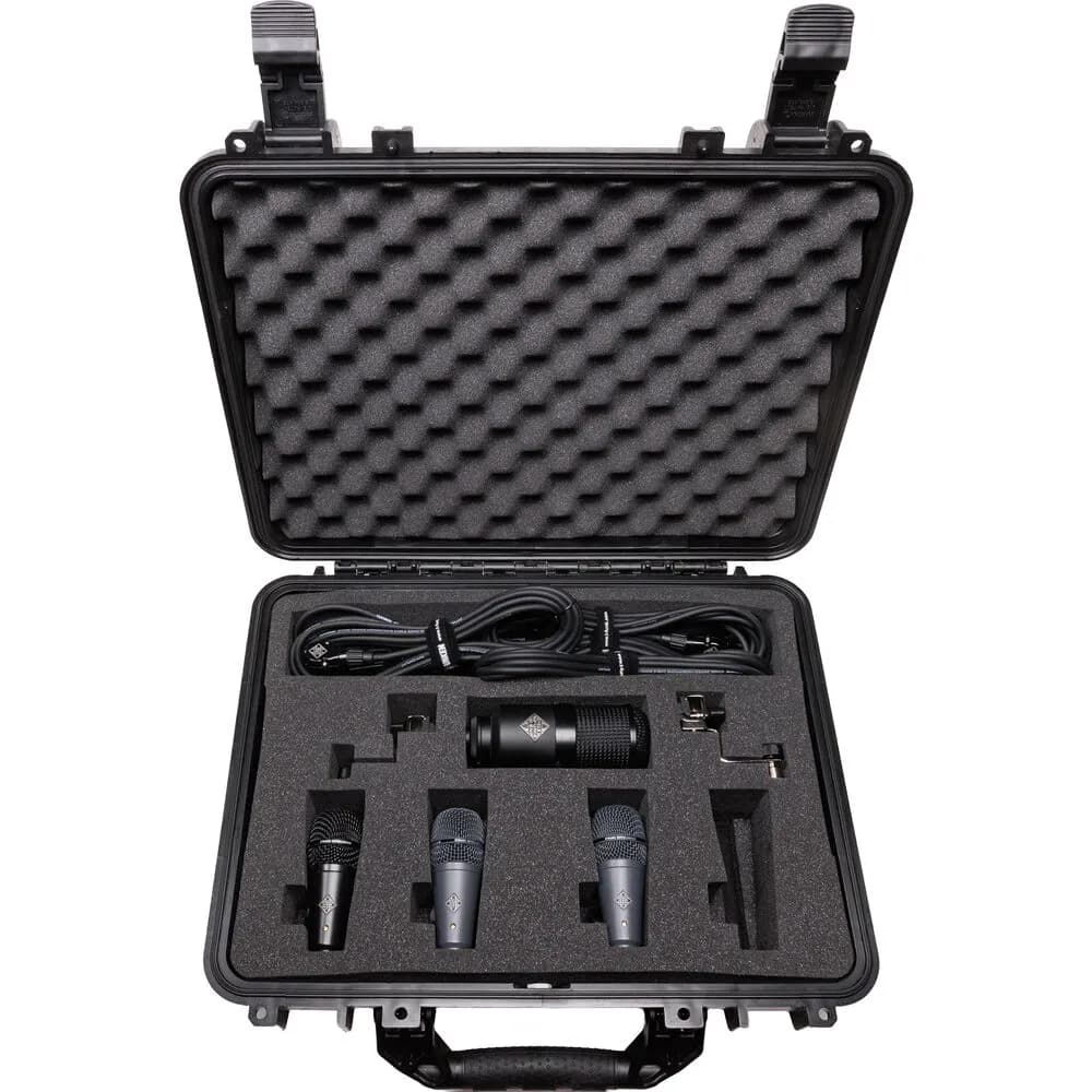 Telefunken DD4 Dynamic Microphone System for Drum Kits (4 Mics)