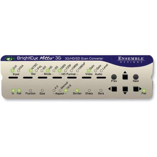 Ensemble Designs BEM-1-H BrightEye Mitto 3G Scan Converter with HDCP Support