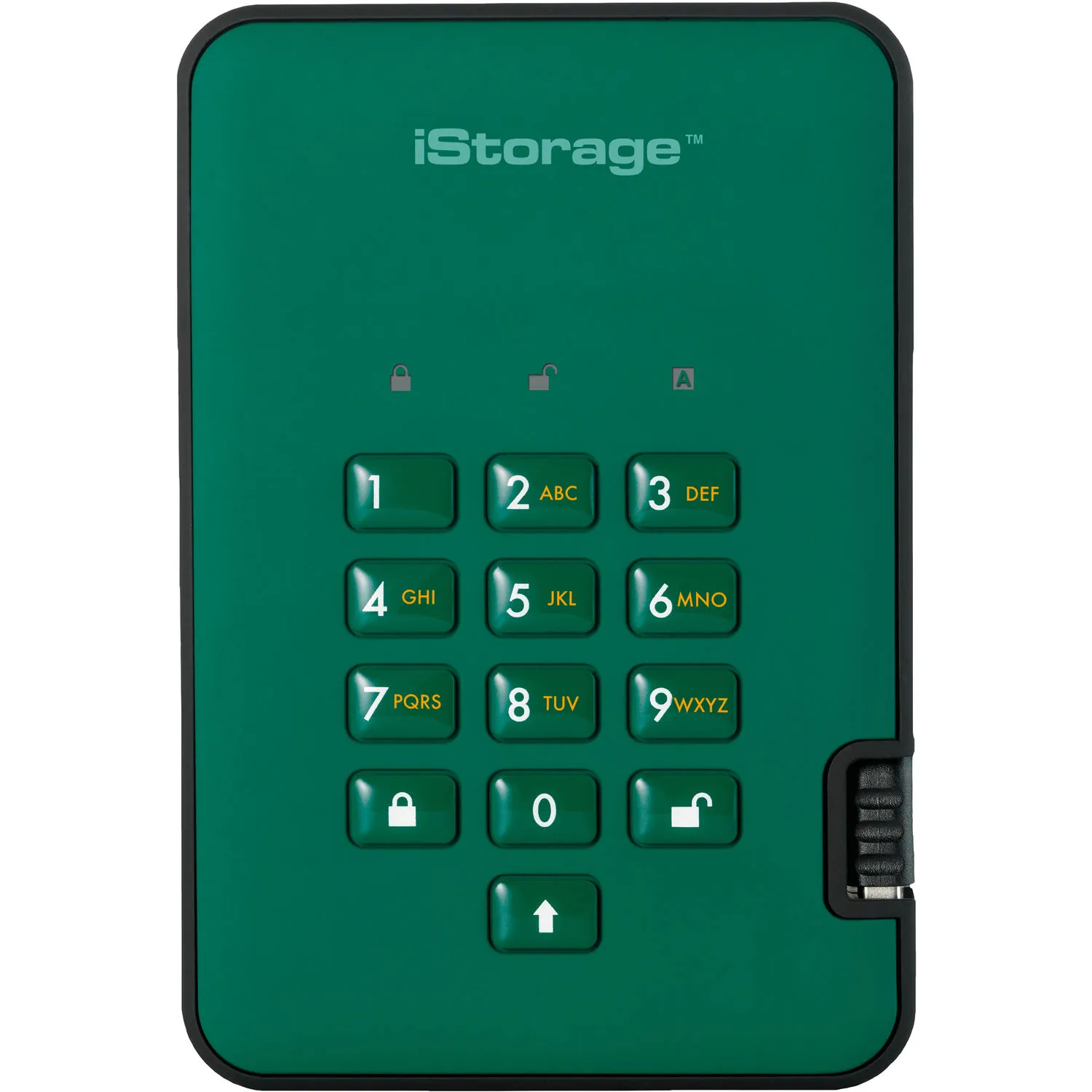 Istorage 4TB diskAshur2 USB 3.1 Encrypted Portable HDD (Racing Green)
