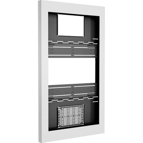 Chief Impact On-Wall Kiosk for 65" Displays (Portrait Orientation, White)