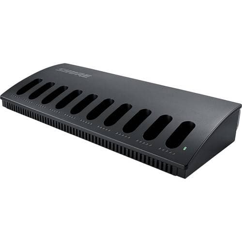 Shure MXCWNCS 10-Bay Networked Charging Station for SB930 Batteries (US)