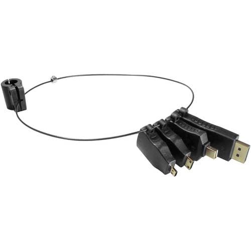 Comprehensive Computer Adapter Ring with 4 Adapters (Mini-DisplayPort, HDMI &amp; DisplayPort)