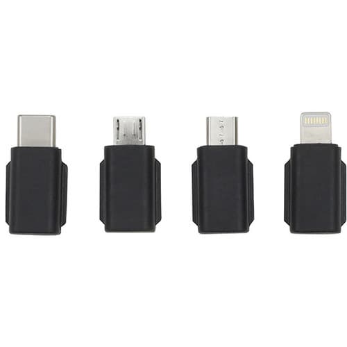 DigitalFoto Solution Limited USB Type-C/Lightning/Android 4-Adapter Set for DJI Osmo Pocket