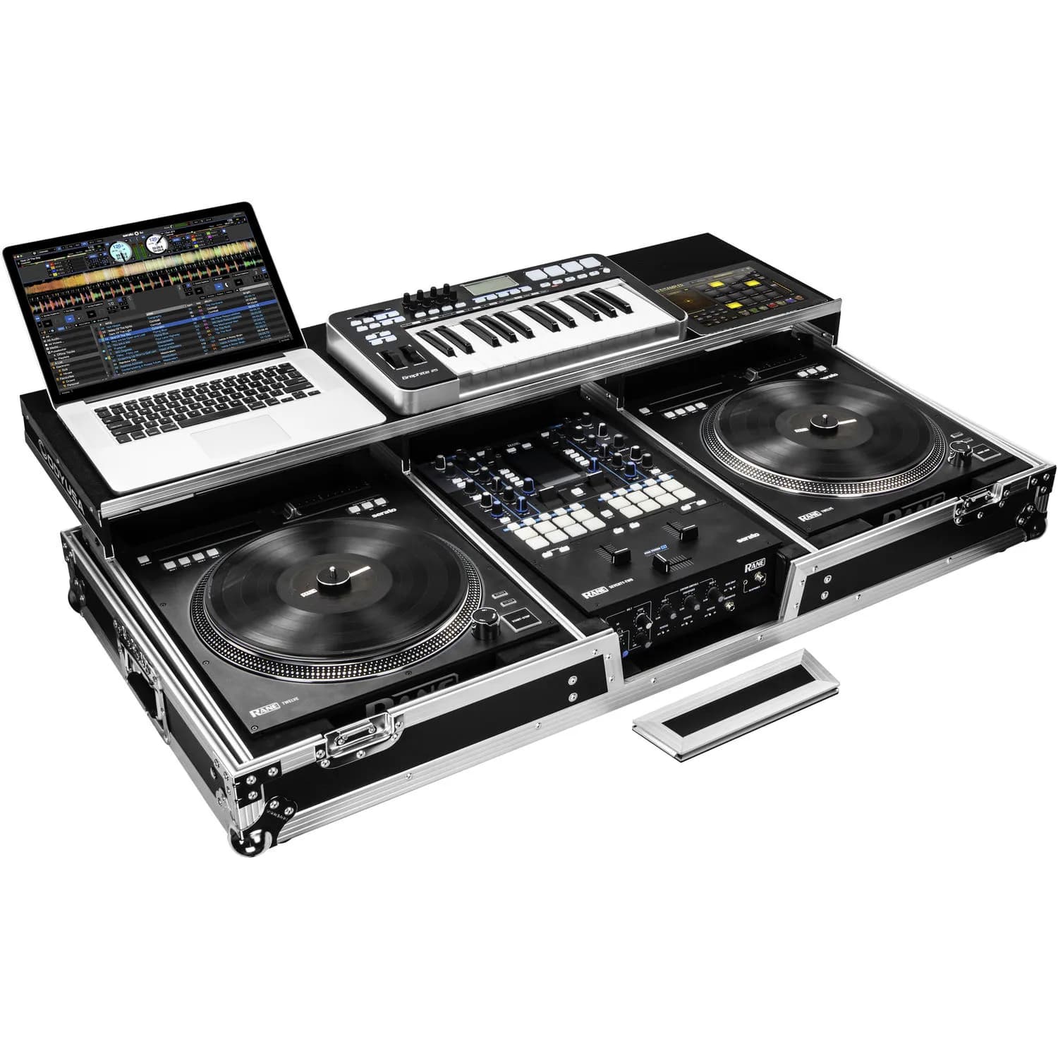 Odyssey FZGSPRA1272W DJ Coffin Case for Rane Seventy-Two &amp; Rain Twelve Mixers