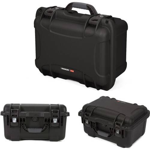 Nanuk 918 Hard Case with Foam Insert for Six Lenses (Black, 21L)