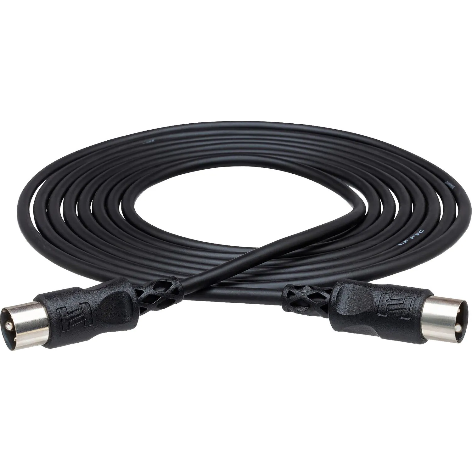 Hosa Technology MIDI 5-Pin DIN to MIDI 5-Pin DIN Cable - 25' (Black)
