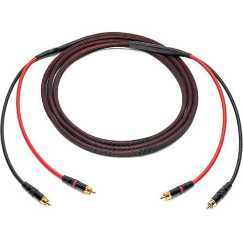 Sescom Male Audiophile Audio Cables 2 RCA Male to 2 RCA Male (100')