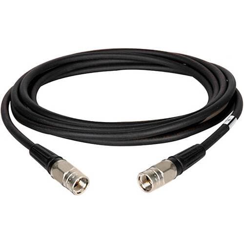 Laird Digital Cinema F-Male to F-Male Belden 1505 RG59 Digital Coax Cable (6', Black)