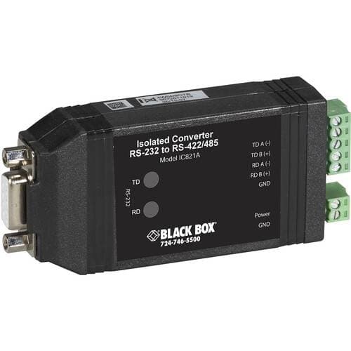 Black Box Async RS232 to RS422/485 Interface Converter