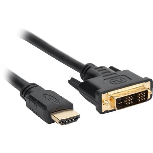 Rocstor HDMI Male to DVI-D Male Cable (10', Black)