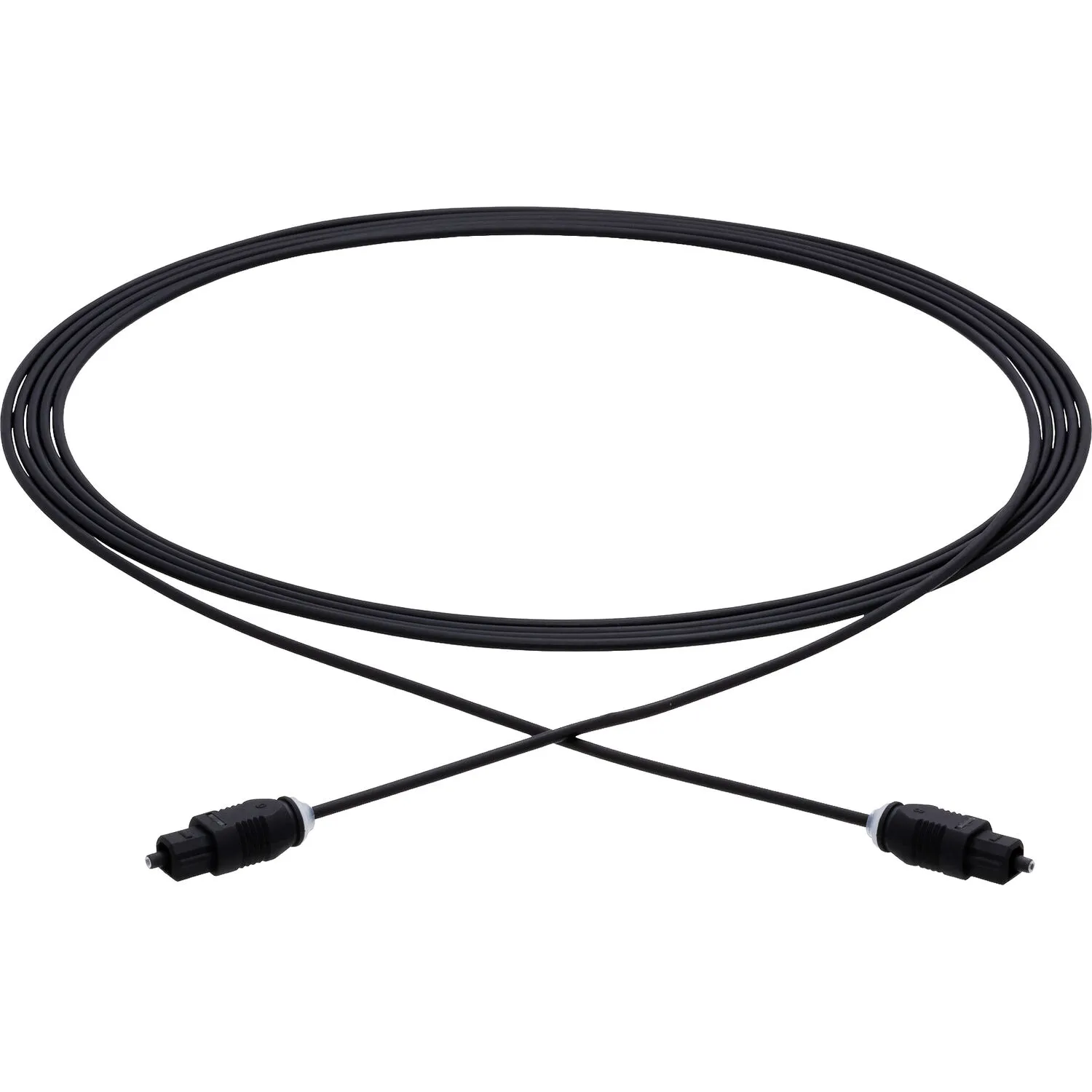 Hosa Technology Toslink Male to Toslink Male Fiber Optic Cable - 2'