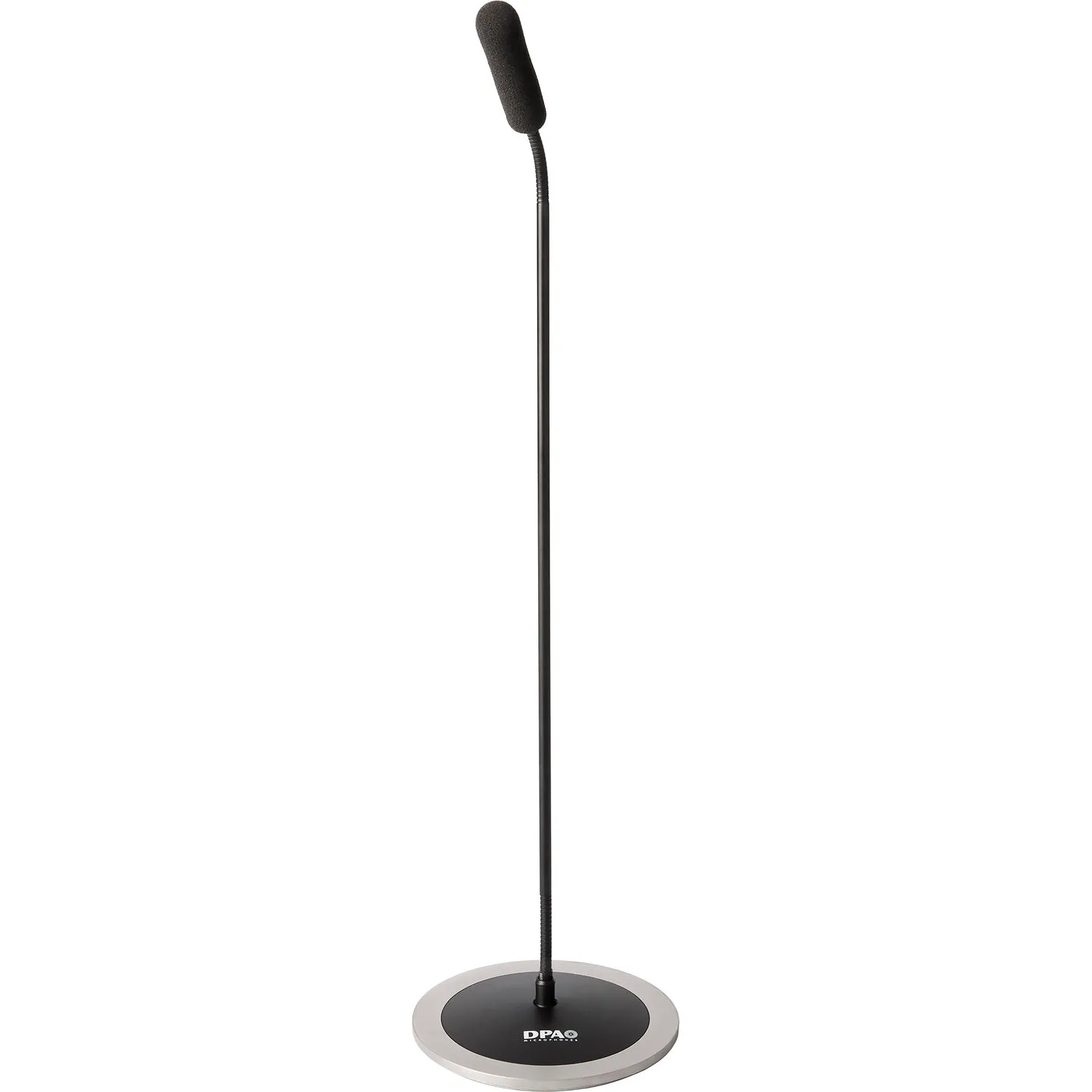 DPA Microphones 4098 CORE Supercardioid Tabletop Microphone with 17" Gooseneck, Base, and Microdot Connector (Black)
