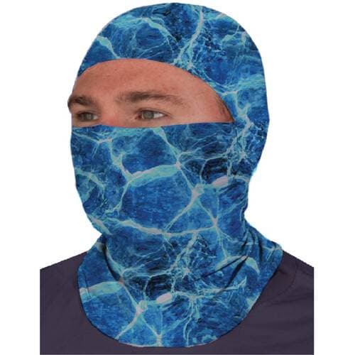 Glacier Glove Nylon Sun Hood (Blue Camo)