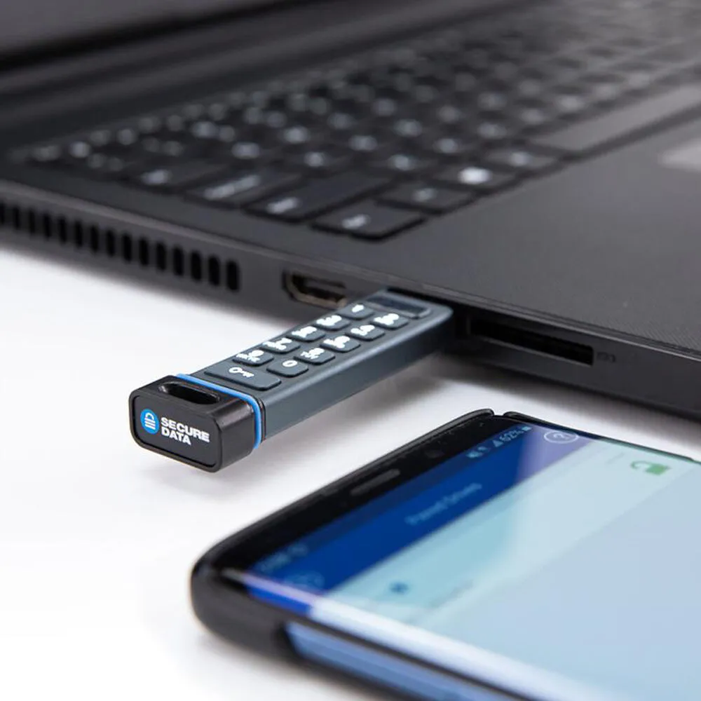 SecureData SecureUSB Duo Encrypted USB-A Flashdrive (128GB)