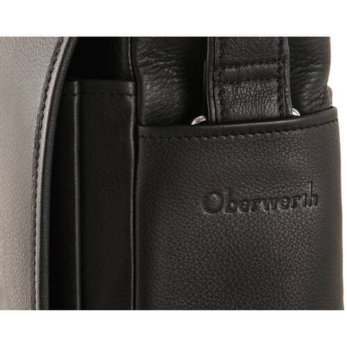 Oberwerth Little William Camera Bag (Black with Red Lining & Insert)