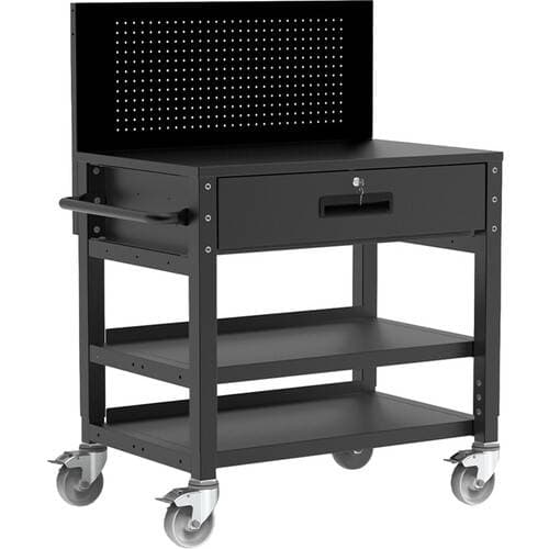 Luxor Heavy-Duty Mobile Workstation