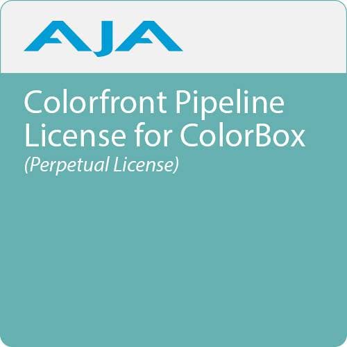 AJA Colorfront Pipeline License for ColorBox (Perpetual License)