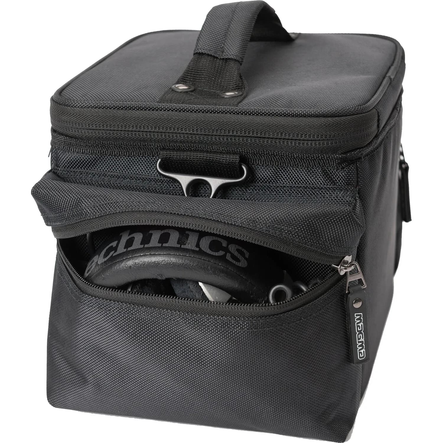 Magma Bags 45 Record-Bag 100 Travel Bag for up to 100 7" Records (Black/Red)